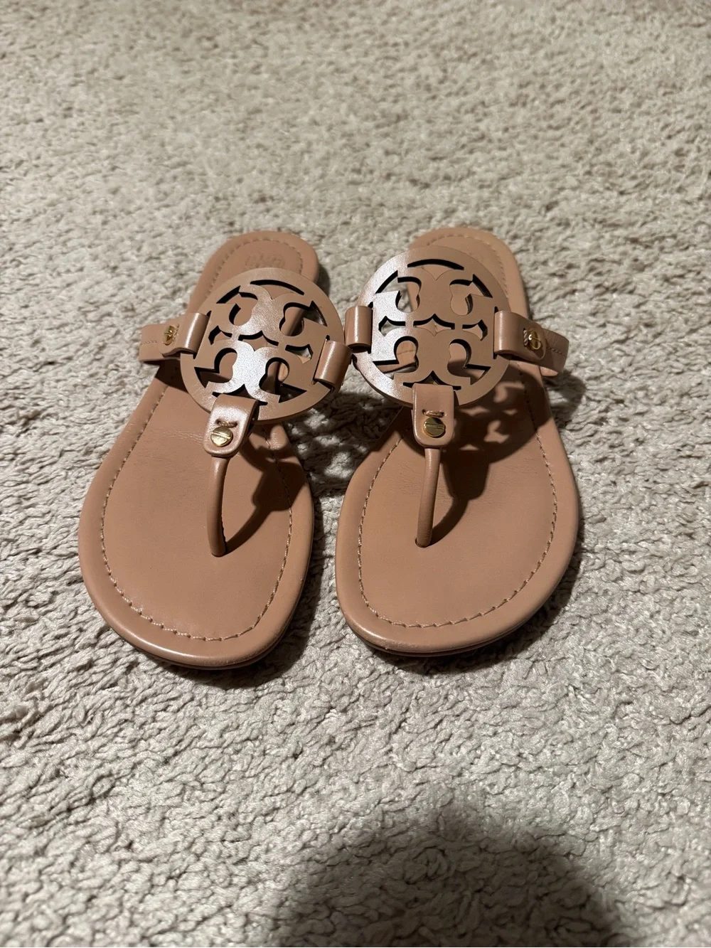 Tory Burch Miller Sandal Light Sand